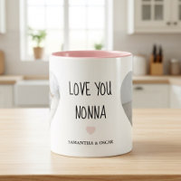 Personalisiertes Love You Nonna | Benutzerdefinier