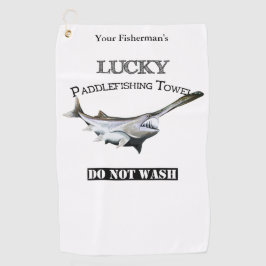 Personalisiertes Lucky Paddlefish Handtuch
