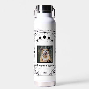 Personalisiertes lustiges Andenken-Foto für Hundeb Trinkflasche