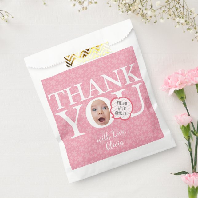 Personalisiertes lustiges BabyGesicht 1. Geburtsta Geschenktütchen (Versiegelt)