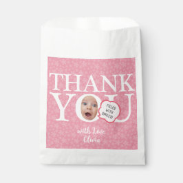 Personalisiertes lustiges BabyGesicht 1. Geburtsta Geschenktütchen