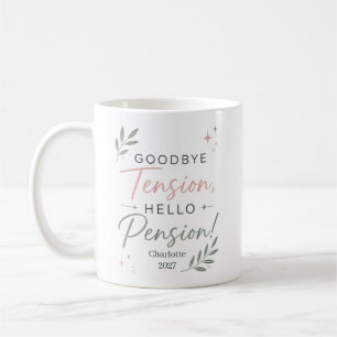 Personalisiertes lustiges Renten-Geschenk für Koll Kaffeetasse