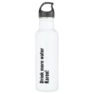 Personalisiertes, lustiges Zitat Edelstahlflasche