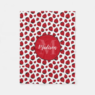 Personalisiertes Mädchen Fleecedecke