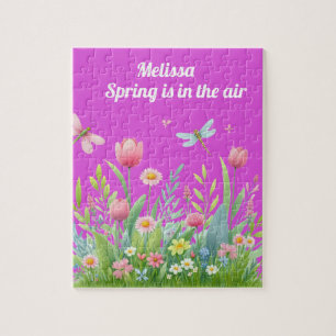 Personalisiertes Mädchennamen-Puzzle