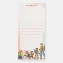 Personalisiertes MagnetNotepad - Lebensmittelgesch