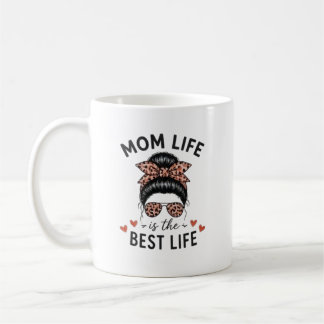 Personalisiertes Mama-Leben Bestes Leben Unordentl Kaffeetasse