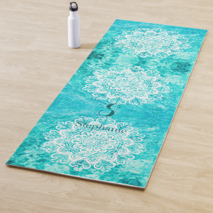 Personalisiertes Mandala Wasser Yogamatte