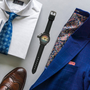 Personalisiertes Männeruhdesign Armbanduhr
