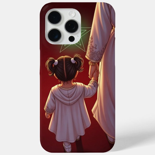 Personalisiertes marokkanisches Mutterhaus Case-Mate iPhone Hülle (Rückseite)