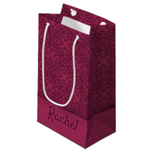 Personalisiertes Maulbeermuster Kleine Geschenktüte