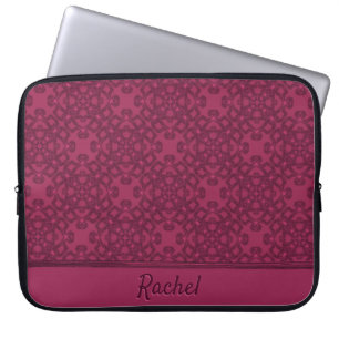 Personalisiertes Maulbeermuster Laptopschutzhülle