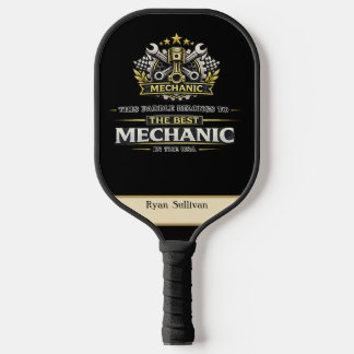 Personalisiertes Mechaniker-Pickleball-Paddle mit Pickleball Schläger
