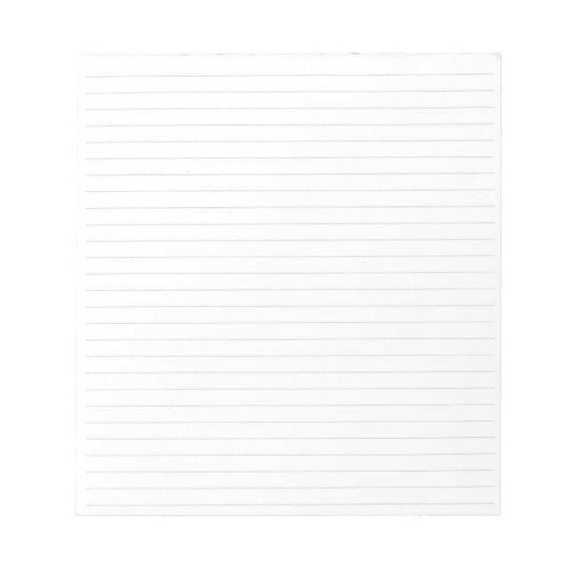 Personalisiertes Memo-Pad mit Geschäftslinien Notizblock (Vorderseite)