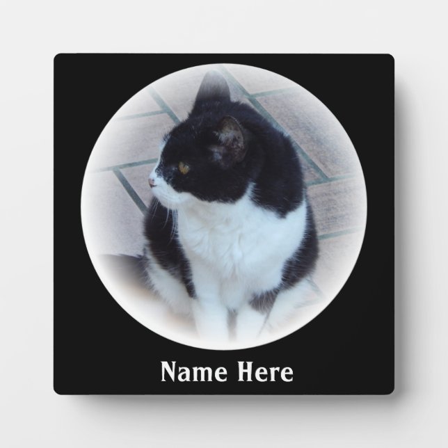 Personalisiertes Memorial Foto Fotoplatte (Vorderseite)