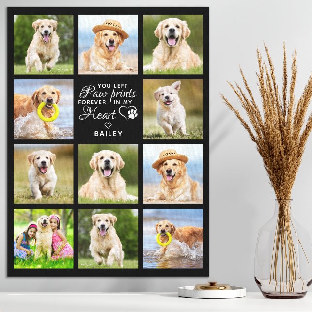 Personalisiertes Memorial Geschenk Pet Loss Keepak Leinwanddruck (Von Creator hochgeladen)