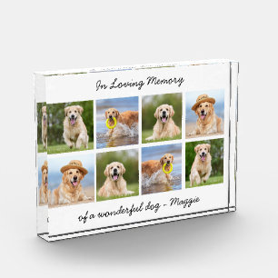 Personalisiertes Memorial zur Erinnerung an das Le Fotoblock