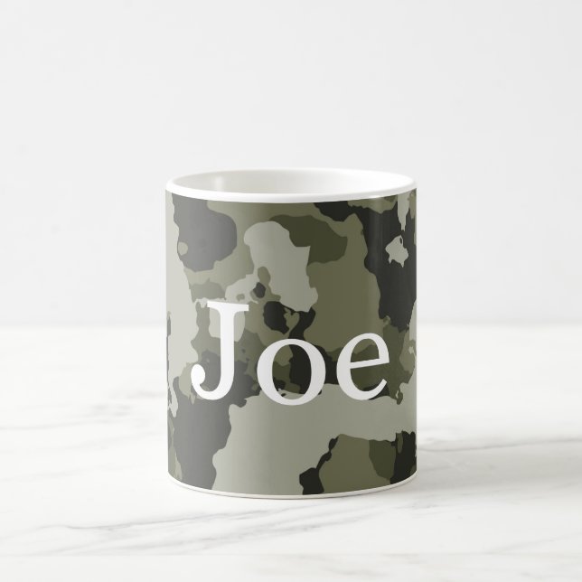 Personalisiertes Militär Kaffeetasse (Mittel)