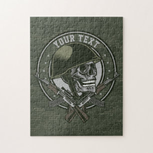 Personalisiertes Militär-Tarnmuster Soldat Totenko