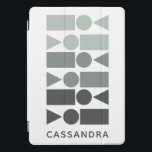 Personalisiertes Minimalistisches Monochrome Grau iPad Pro Cover<br><div class="desc">Mit diesem eleganten, minimalistischen Cover in modernem geometrischem Design in einfarbigen Farbtönen schützen Sie Ihr iPad stilvoll. Dieses individuell gestaltbare Cover ist perfekt für Liebhaber sauberer, zeitgenössischer Ästhetik geeignet und bietet eine Vielzahl von Formen in einem Farbverlauf von hellgrau bis dunkelgrau. Fügen Sie Ihren Namen für eine persönliche Touch hinzu,...</div>
