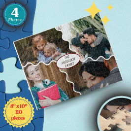 Personalisiertes Minimalistisches Puzzle | Erinner