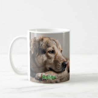 Personalisiertes Mitglied des Lucky Paws Club Foto Kaffeetasse