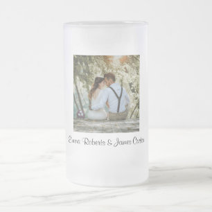 Personalisiertes modernes Bierglas Mattglas Bierglas