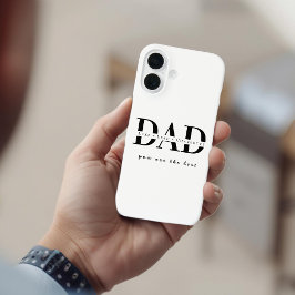 Personalisiertes modernes DAD-Handyhülle iPhone 16 Hülle