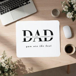 Personalisiertes modernes DAD-Mauspad Mousepad