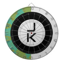 Personalisiertes, modernes Dart Board