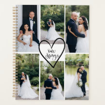 Personalisiertes modernes elegantes Hochzeitsfoto