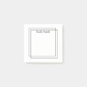 Personalisiertes, modernes geometrisches Muster Post-it Klebezettel