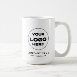 Personalisiertes modernes Geschäftslogo-Promotions Kaffeetasse