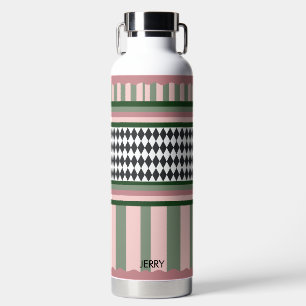 Personalisiertes modernes Muster Trinkflasche