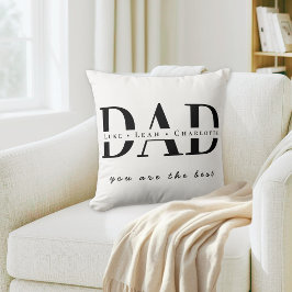 Personalisiertes modernes VATER-Kissen Kissen