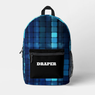 Personalisiertes modernes Weichmuster Bedruckter Rucksack