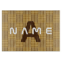 Personalisiertes Monogram Gold Luxury Elegant Abst