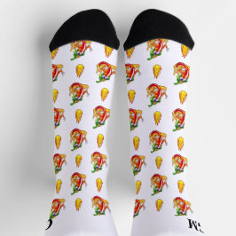 Personalisiertes Monogramm für Feuerlöschpieps und Socken