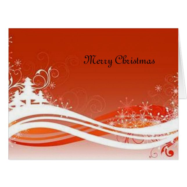Personalisiertes Monogramm für Weihnachten - (Vorderseite (Horizontal))