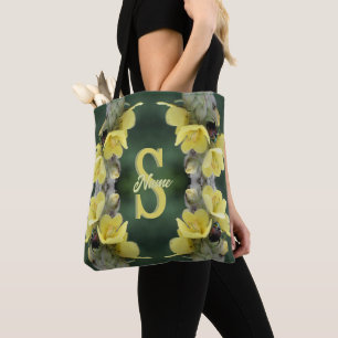 Personalisiertes Monogramm Ihr Anfangsbuchstabe Na Tasche
