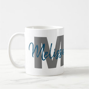 Personalisiertes Monogramm Kaffeetasse