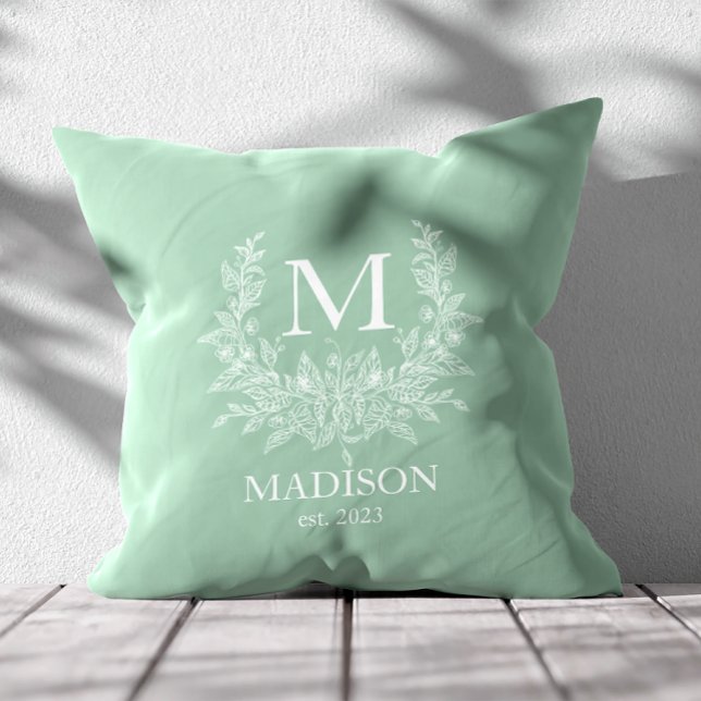 Personalisiertes Monogramm Kissen (Von Creator hochgeladen)