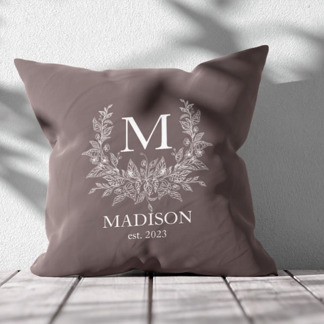 Personalisiertes Monogramm Kissen (Von Creator hochgeladen)