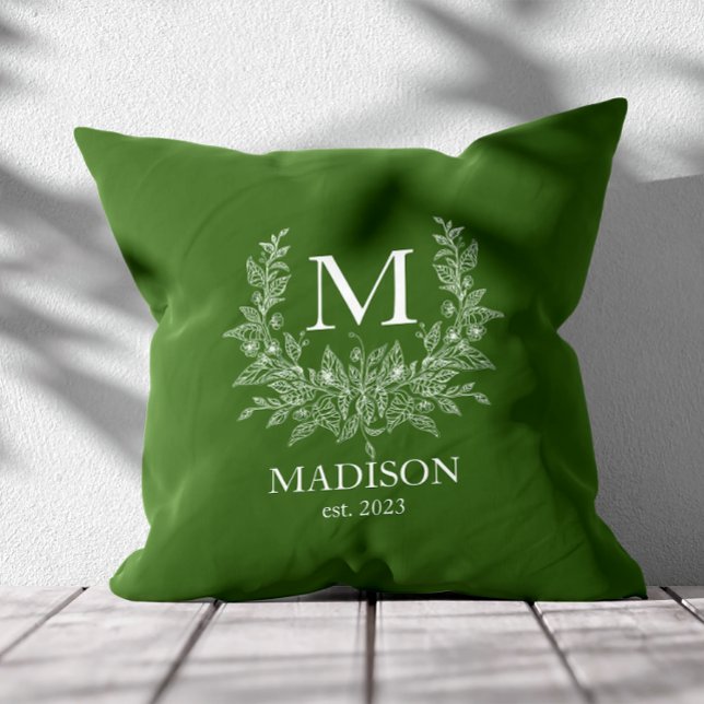 Personalisiertes Monogramm Kissen (Von Creator hochgeladen)