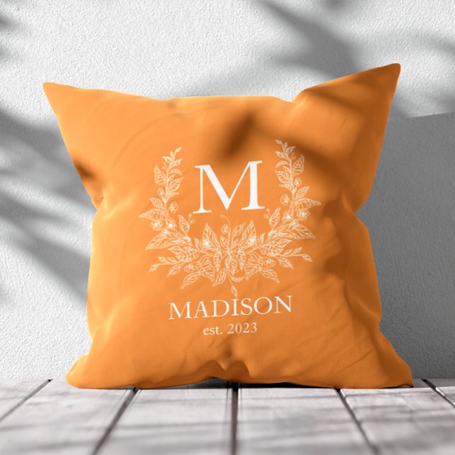 Personalisiertes Monogramm Kissen (Von Creator hochgeladen)