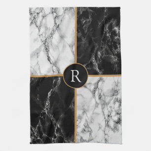 Personalisiertes Monogramm-Küchenhandtuch mit indi Geschirrtuch