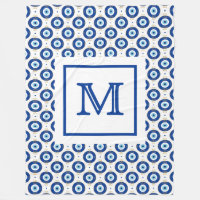 Personalisiertes Monogramm Modernes Böser Blick Mu