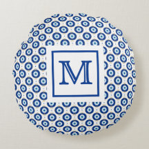 Personalisiertes Monogramm Modernes Böser Blick-Mu