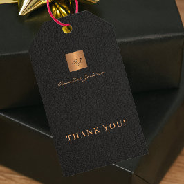 Personalisiertes Monogramm-Namensschild Geschenkanhänger