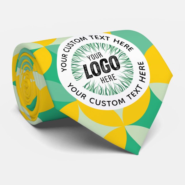 Personalisiertes Monogramm oder Text Ihres benutze Krawatte (Gerollt)